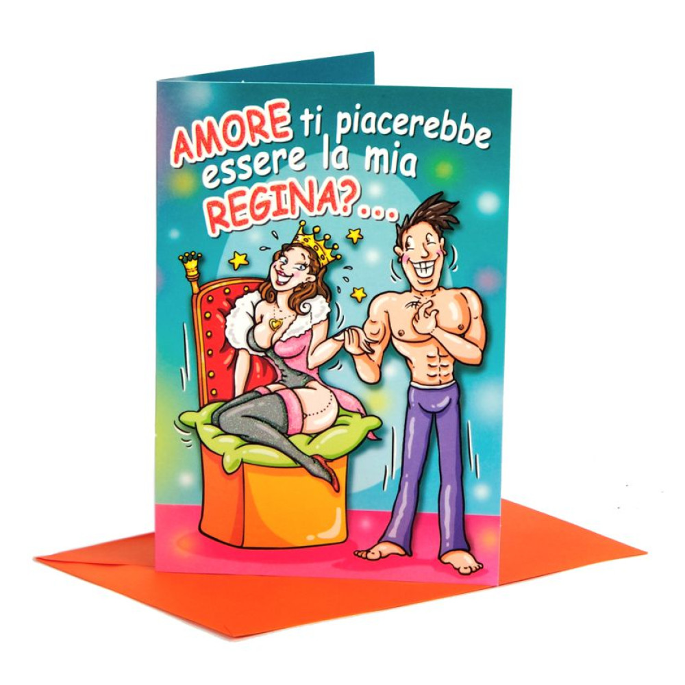 Biglietti Compleanno Sexy Humor 12pz